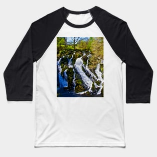 SWALLOW BEFORE YOU CANOE THE FALLS Baseball T-Shirt